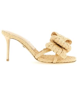 Mach & Mach Heeled Mules - Metallic