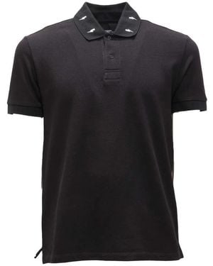 Neil Barrett Polo Shirts - Black