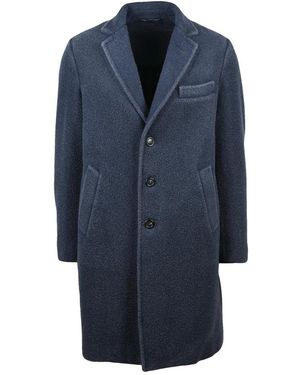Circolo 1901 Single-Breasted Coats - Blue
