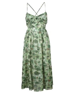 Department 5 Midi Dresses - Green