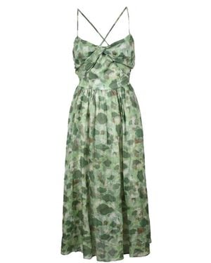 Department 5 Midi Dresses - Groen