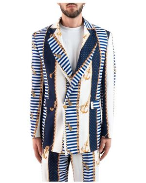 Cor Sine Labe Doli Blazers - Blue