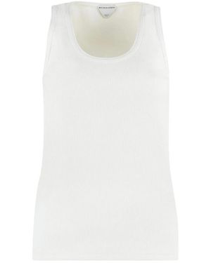 Bottega Veneta Sleeveless Tops - Blanco