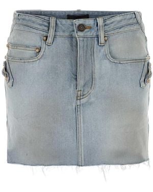 Balenciaga Denim Skirts - Blue
