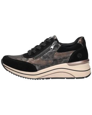 Remonte Veterschoenen Laag - Zwart