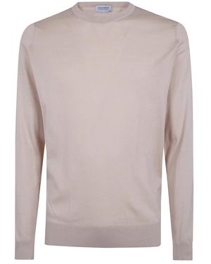 John Smedley Round-Neck Knitwear - Gris
