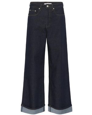 Gestuz Wide Jeans - Bleu
