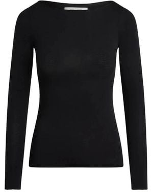 AYA MUSE Long Sleeve T-Shirts - Black