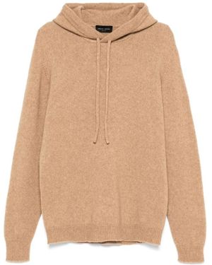 Roberto Collina Hoodies - Natural