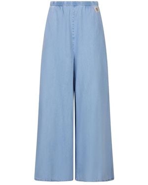 Josh V Broeken ,Blauw ,Sera Wide Broeken