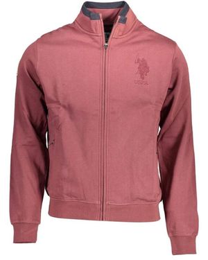 U.S. POLO ASSN. Zip-Throughs - Red