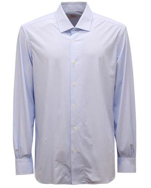 Mazzarelli Casual Shirts - Blue