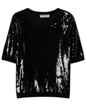Twinset Overhemden ,Zwart ,Blouses
