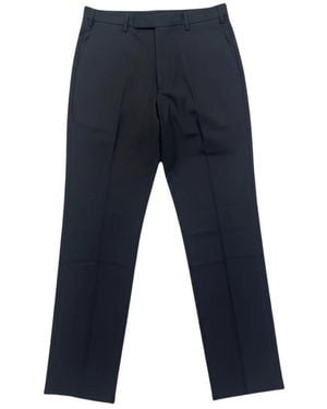 Michael Coal Broeken ,Zwart ,Slim-Fit Chino - Blauw