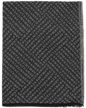 ARMANI EXCHANGE Schal - Schwarz