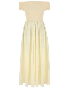 Amotea Maxi Dresses - Yellow