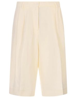 Fabiana Filippi Long Shorts - Natural