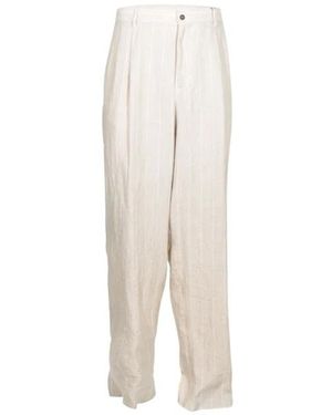 Giorgio Armani Wide Trousers - White
