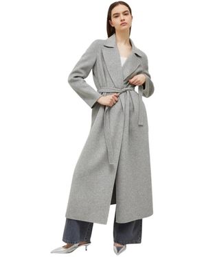 Marella Belted Coats - Gris
