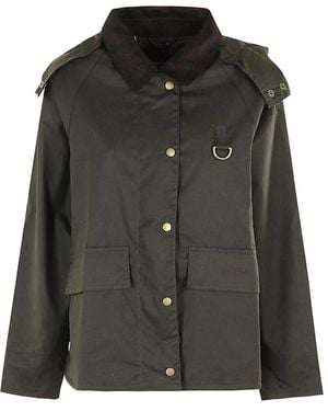 Barbour Avon Wax Jacket - Zwart