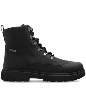 Moon Boot Schoenen ,Zwart ,Nylon Combat Boot Nylon