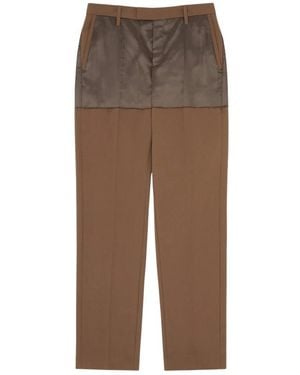 MM6 by Maison Margiela Slim-Fit Trousers - Brown