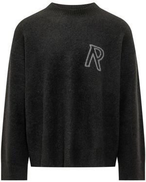Represent Logo Pullover - Schwarz