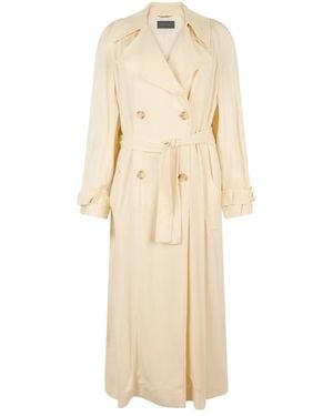 Alberta Ferretti Trench Coats - Neutro