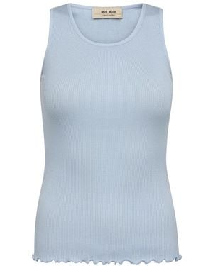 Mos Mosh Sleeveless Tops - Blue