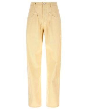 Isabel Marant Jeans ,Katoen Lisha Broek - Geel