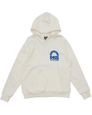 Deus Ex Machina Hoodies - White
