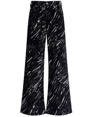 Marni Wide Trousers - Black