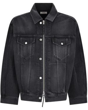 Celine Denim Jackets - Negro