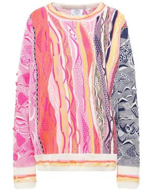 carlo colucci Round-Neck Knitwear - Rosa