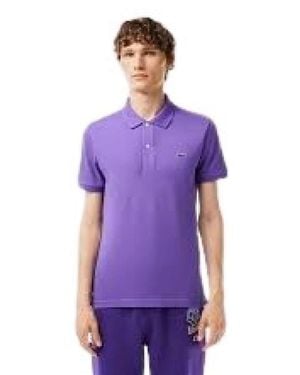 Lacoste Polo Shirts - Purple
