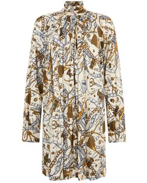 Moschino Shirt Dresses - Natural
