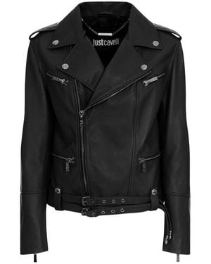 Just Cavalli Mäntel - Schwarz