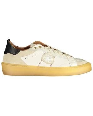 Blauer Trainers - Yellow
