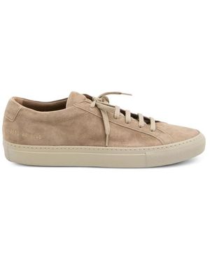 Common Projects Schoenen ,Suède Shoe Common Project - Naturel