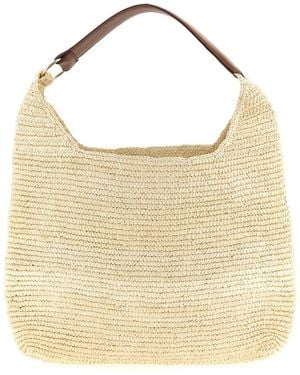 Maison Michel Shoulder Bags - Natural