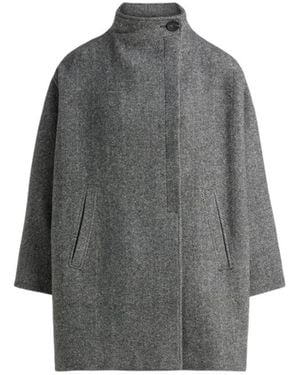 Margaux Lonnberg Single-Breasted Coats - Gris