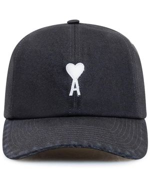 Ami Paris Caps - Black