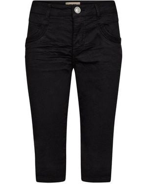 Mos Mosh Cropped Trousers - Black