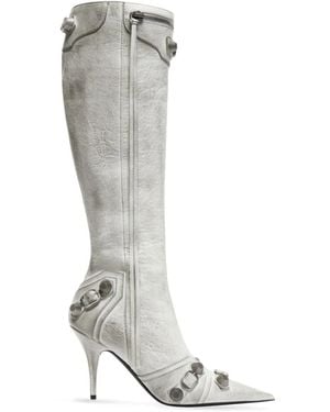 Balenciaga Heeled Boots - White