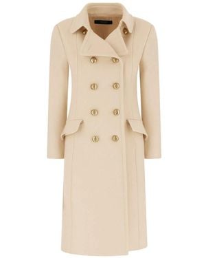 Gucci Texturierter Wollmantel - Natur