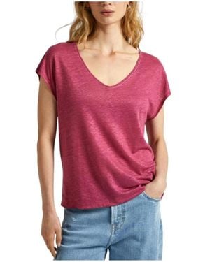Pepe Jeans T-Shirts - Red