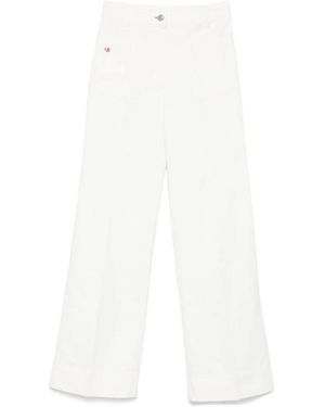 Victoria Beckham Witte Jeans Voor Vrouwen Elegante Stijl