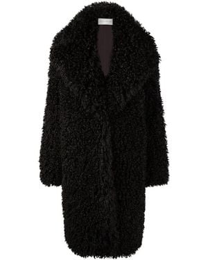 Nina Ricci Faux Fur & Shearling Jackets - Black