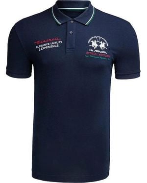 La Martina Casual Polo - Blau