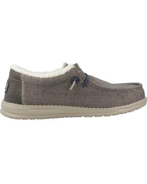HEYDUDE Laced Shoes - Grey